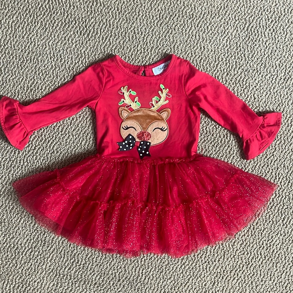 Counting Daisies Rudolph dress. Size 18 months. Great condition!